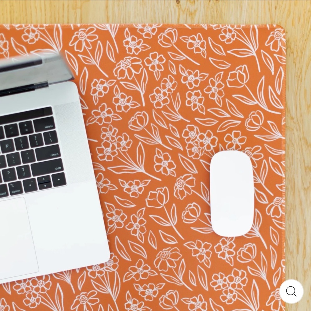 Elyse Breanne Design Desk Mat Terracotta 15.5”x35.5”